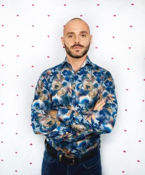 Camasa Barbati Slim Fit Easy-Iron Flowers