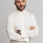 Camasa Barbati Slim Fit Elegant White Shirt