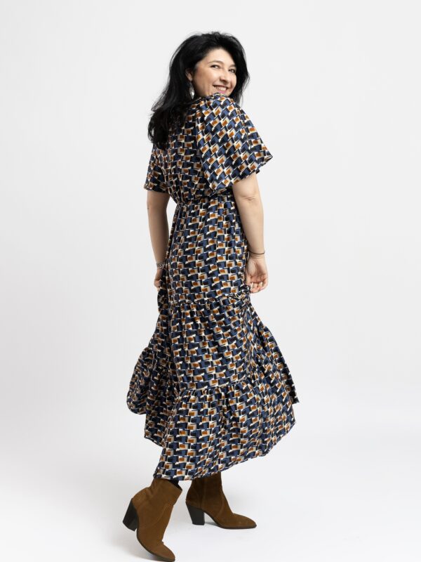 Rochie Volane Lisa Forme Bleumarin Maro